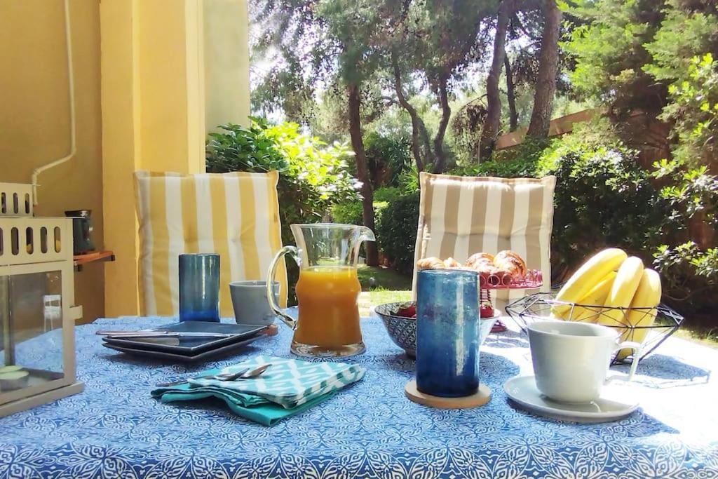 Garden Apartment With Bbq In The Athenian Riviera Exterior photo