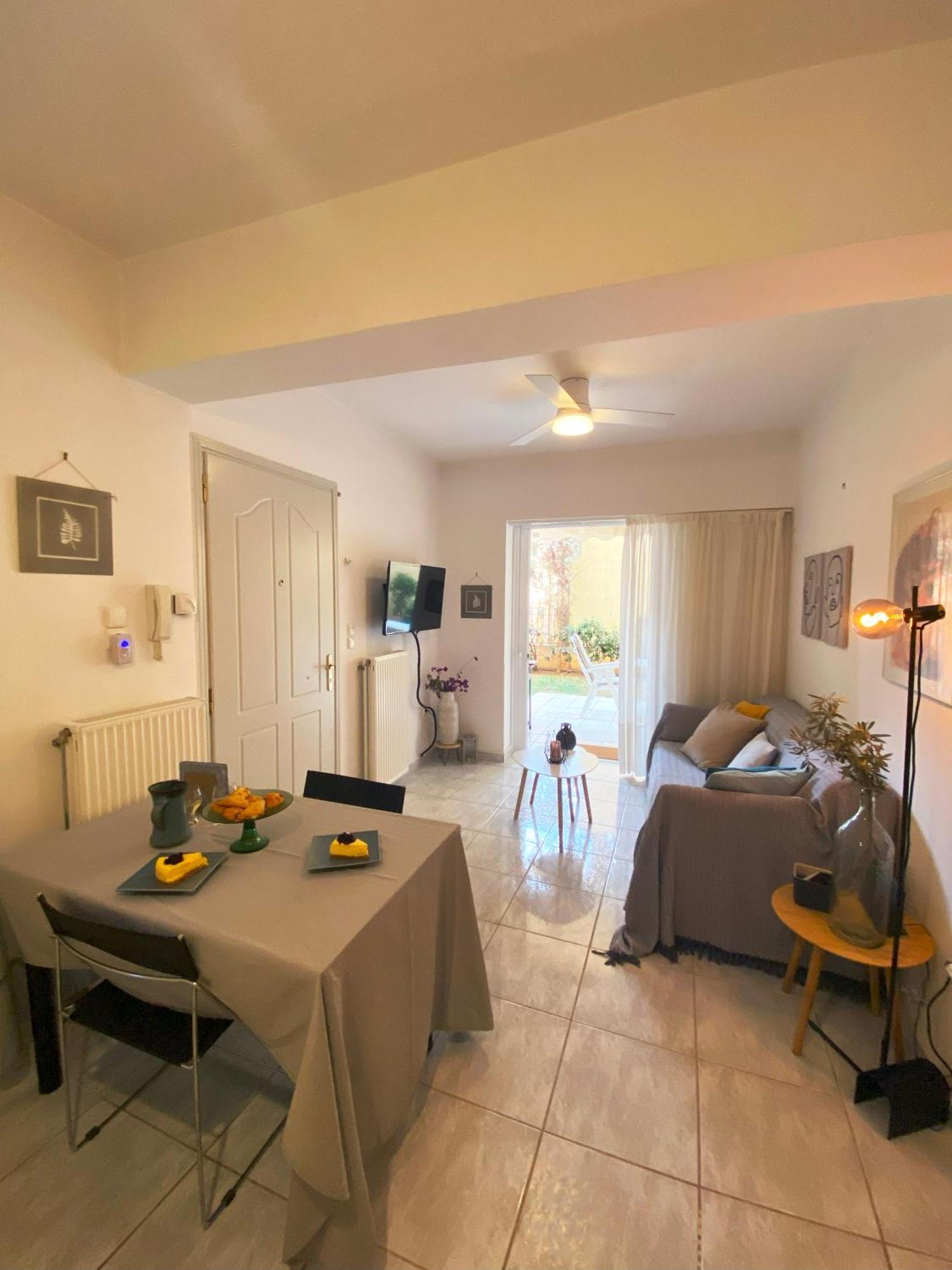 Garden Apartment With Bbq In The Athenian Riviera Exterior photo