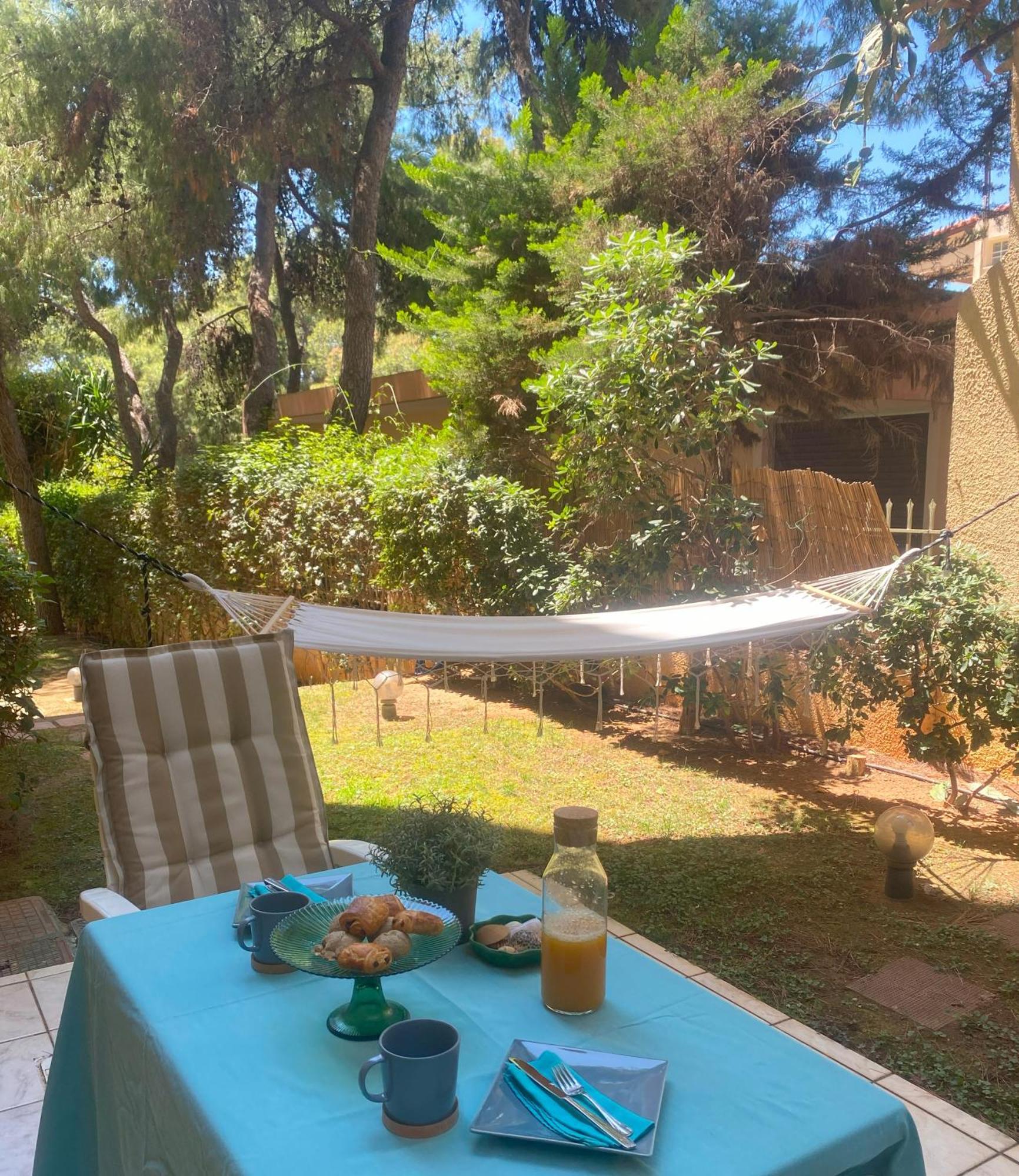 Garden Apartment With Bbq In The Athenian Riviera Exterior photo
